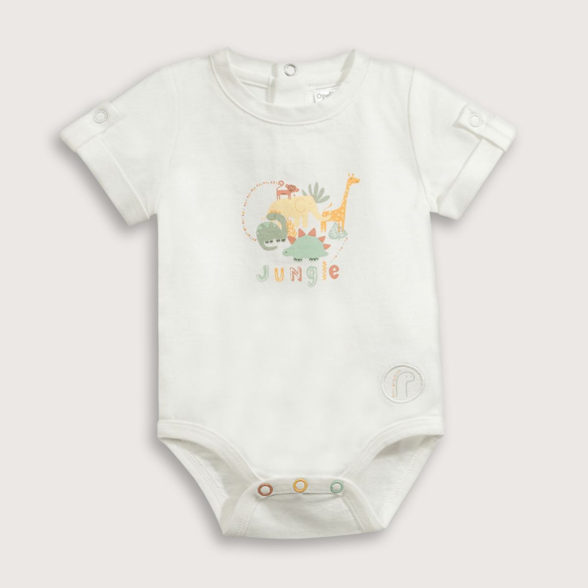 OPALINE - Body Blanco de Bebé Niño