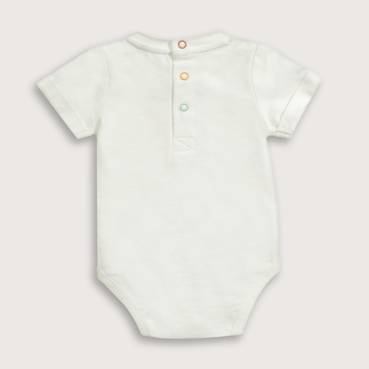 OPALINE - Body Blanco de Bebé Niño