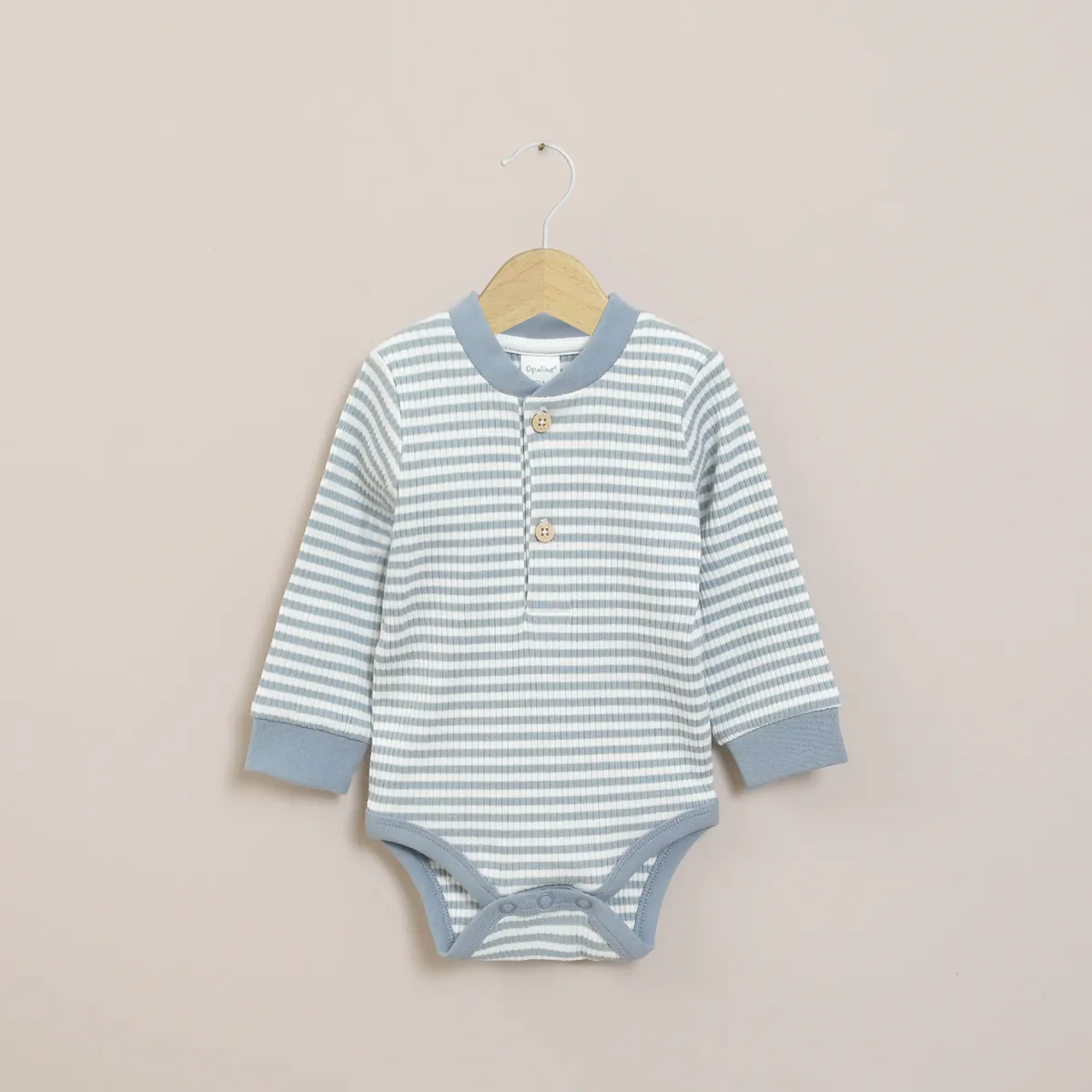 OPALINE - Body Lineas Azules Bebe Niño