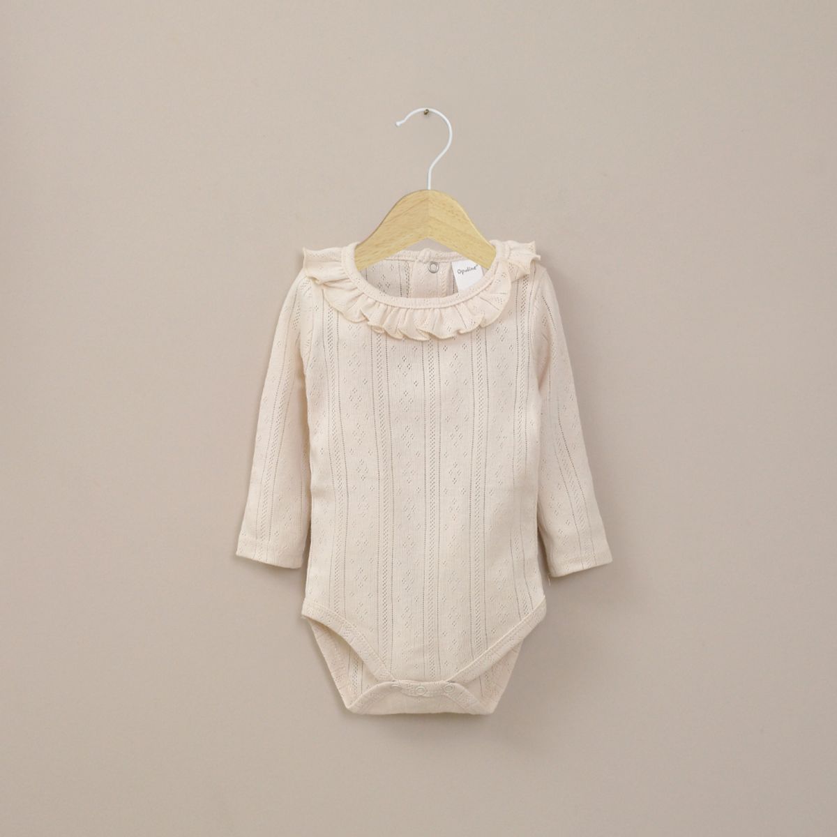 OPALINE - Body Bebe Niña Beige