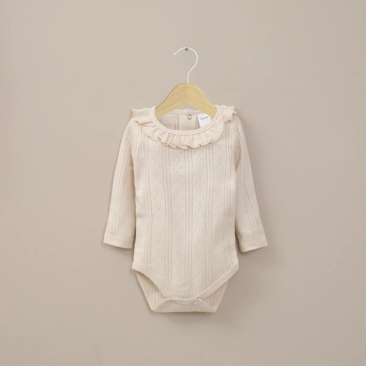 OPALINE - Body Bebe Niña Beige