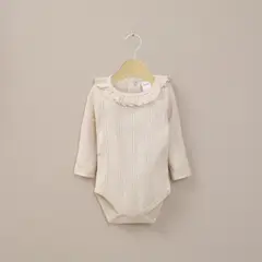 OPALINE - Body Bebe Niña Beige