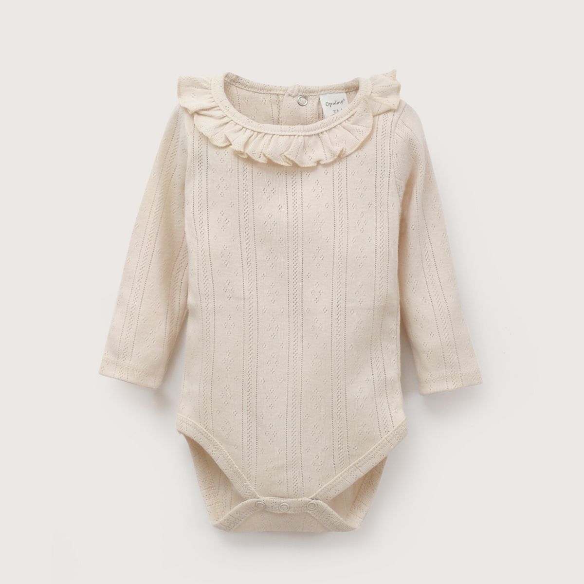 OPALINE - Body Bebe Niña Beige