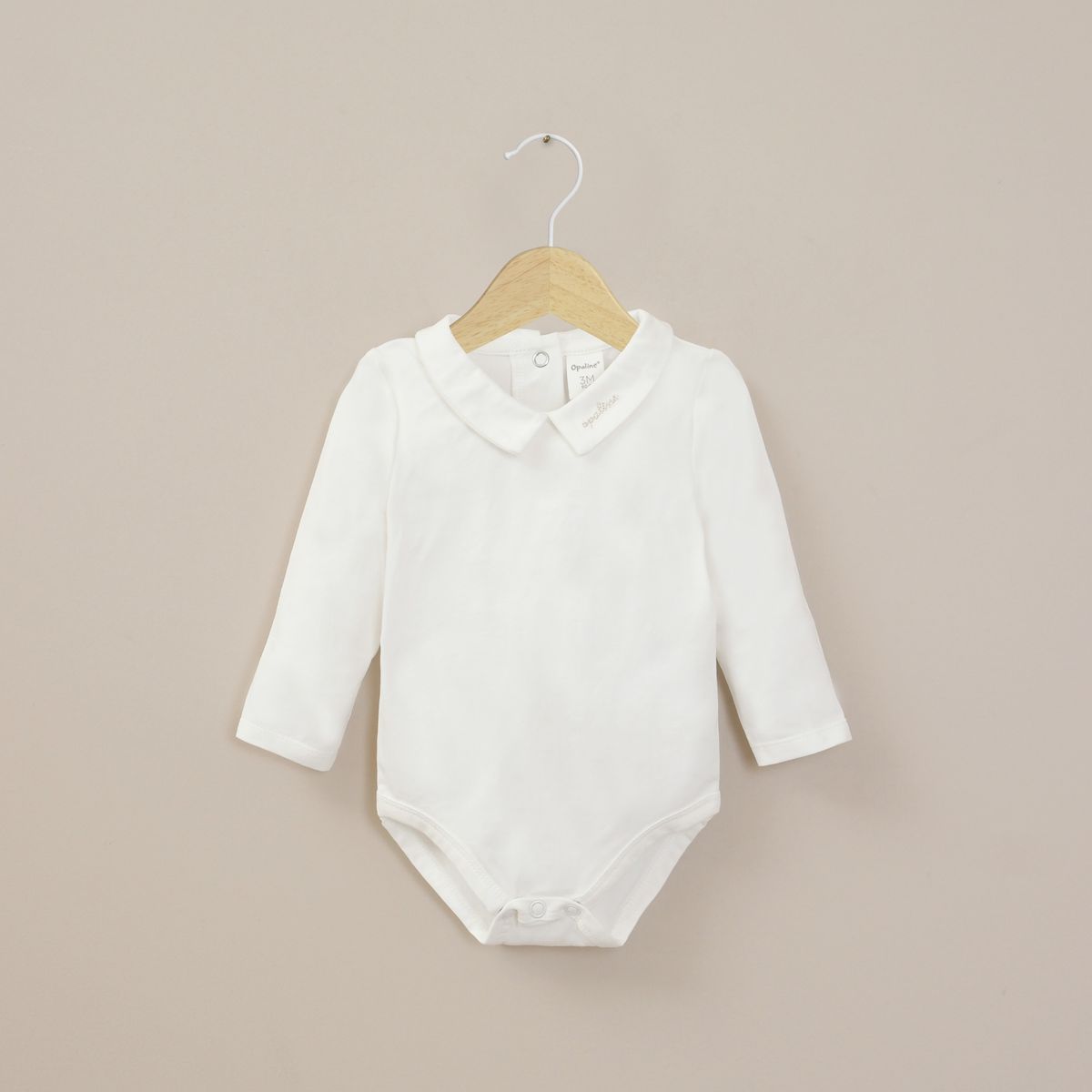 OPALINE - Body Bebe Niño Blanco