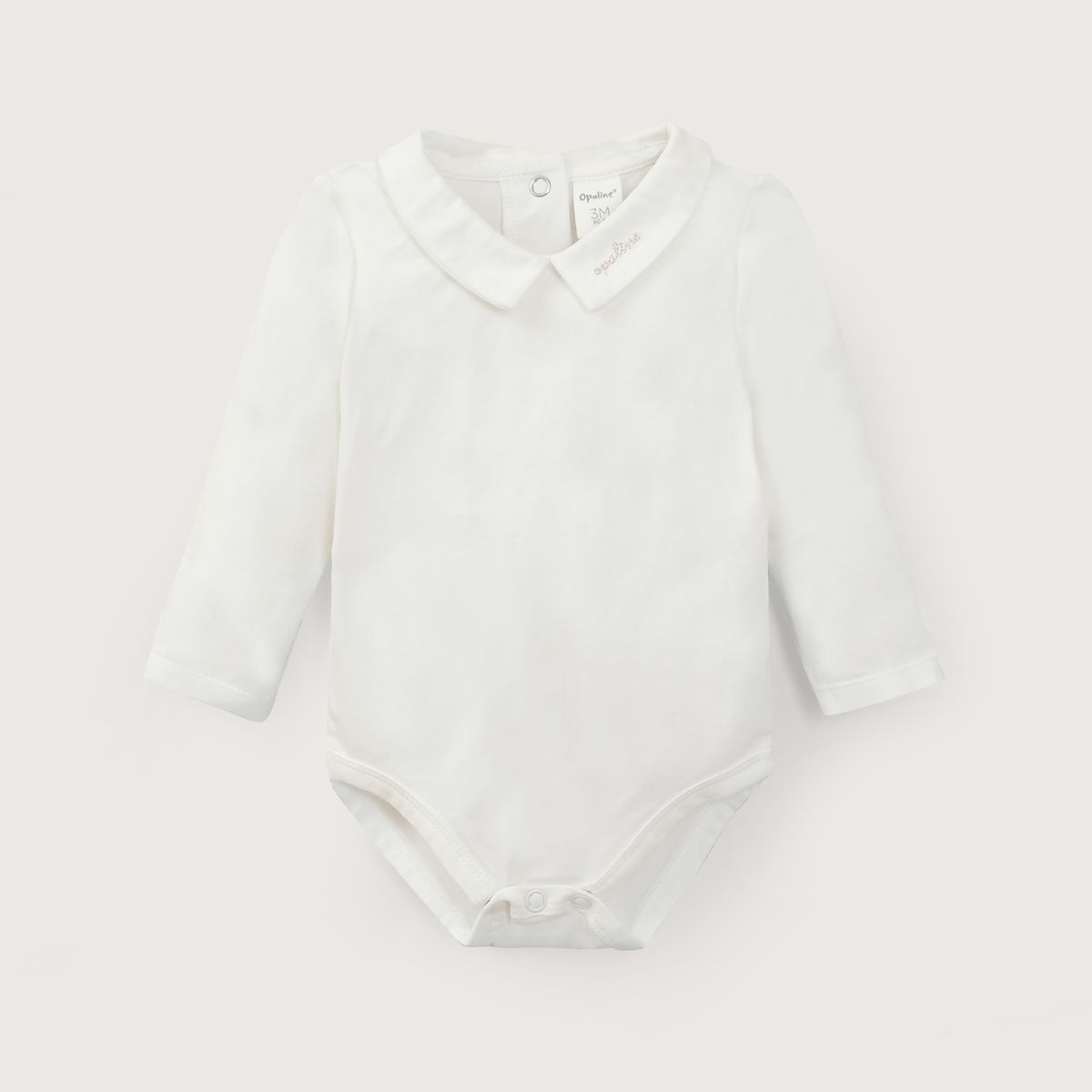 OPALINE - Body Bebe Niño Blanco