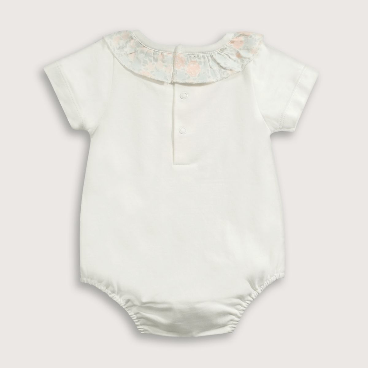 OPALINE - Body con Cuello Blanco de Bebé Niña