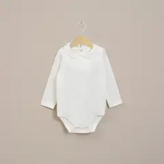 OPALINE - Body Bebe Niña Blanco