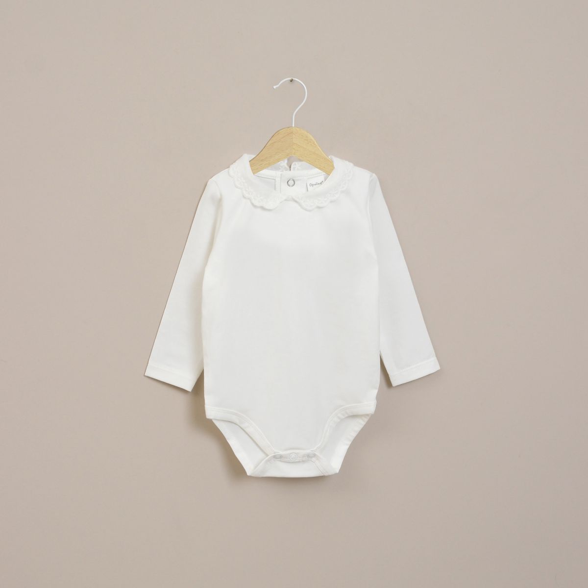 OPALINE - Body Bebe Niña Blanco