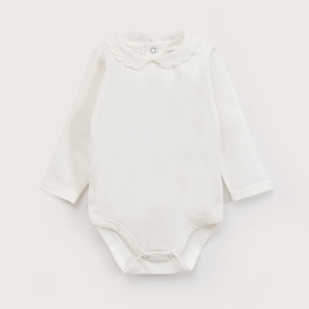OPALINE - Body Bebe Niña Blanco