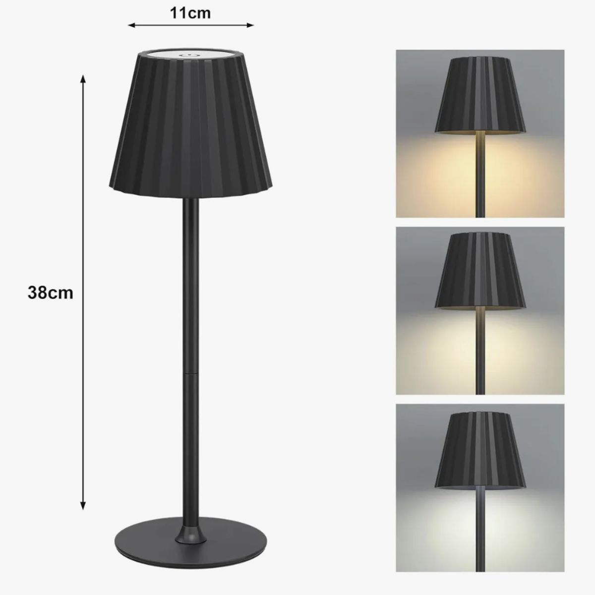 OKAY - Lamparas Inalambricas De Mesa Recargables Lámpara Nocturna