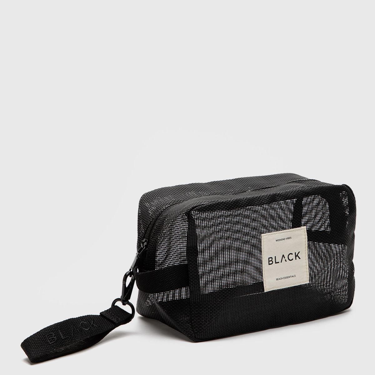 BLACK - Neceser Mesh Black Black Bubba