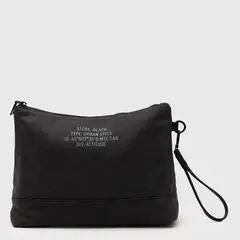 BLACK - Neceser Waxed Canvas Black Bubba