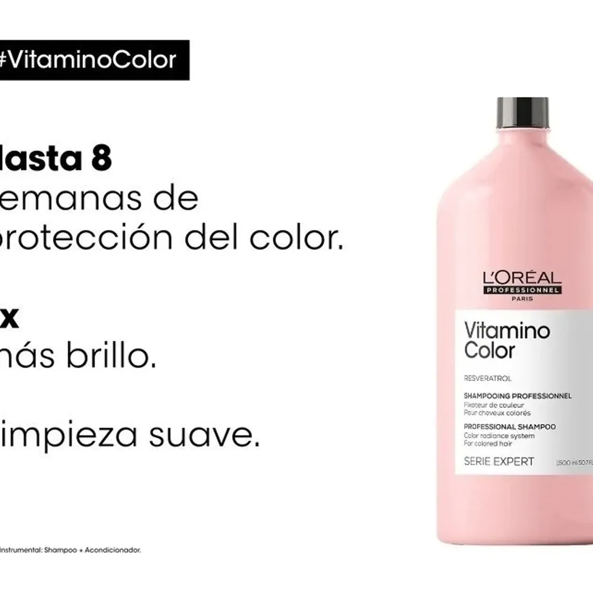 LOREAL PROFESSIONNEL - Shampoo Loreal Vitamino Color 1500ml