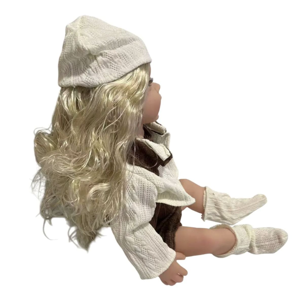 OKAY - Muñeca Reborn Bebé Realista De Silicona Lavable 55cm Sonido
