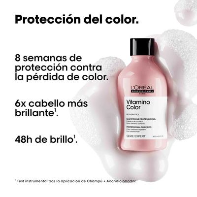 Imagen 2 del producto Shampoo Loreal Vitamino Color 300ml