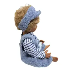 OKAY - Muñeca De Niña Reborn De Silicona De 55 Cm Con Sonido