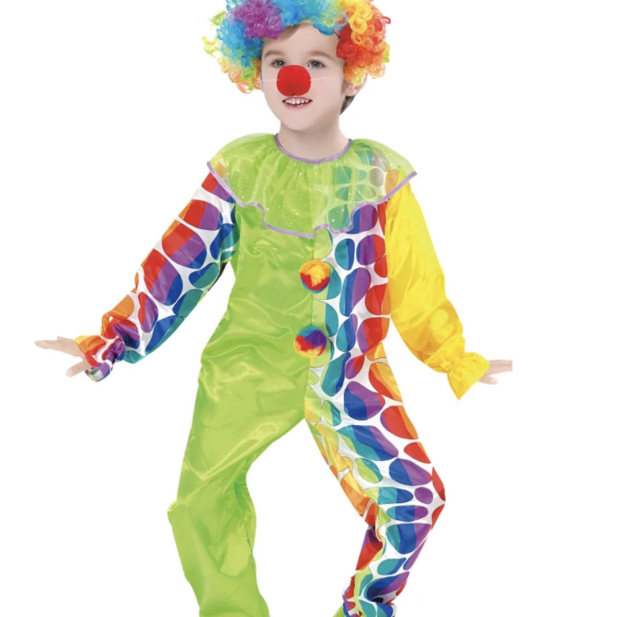 OKAY - Disfraz de payaso Talla M
