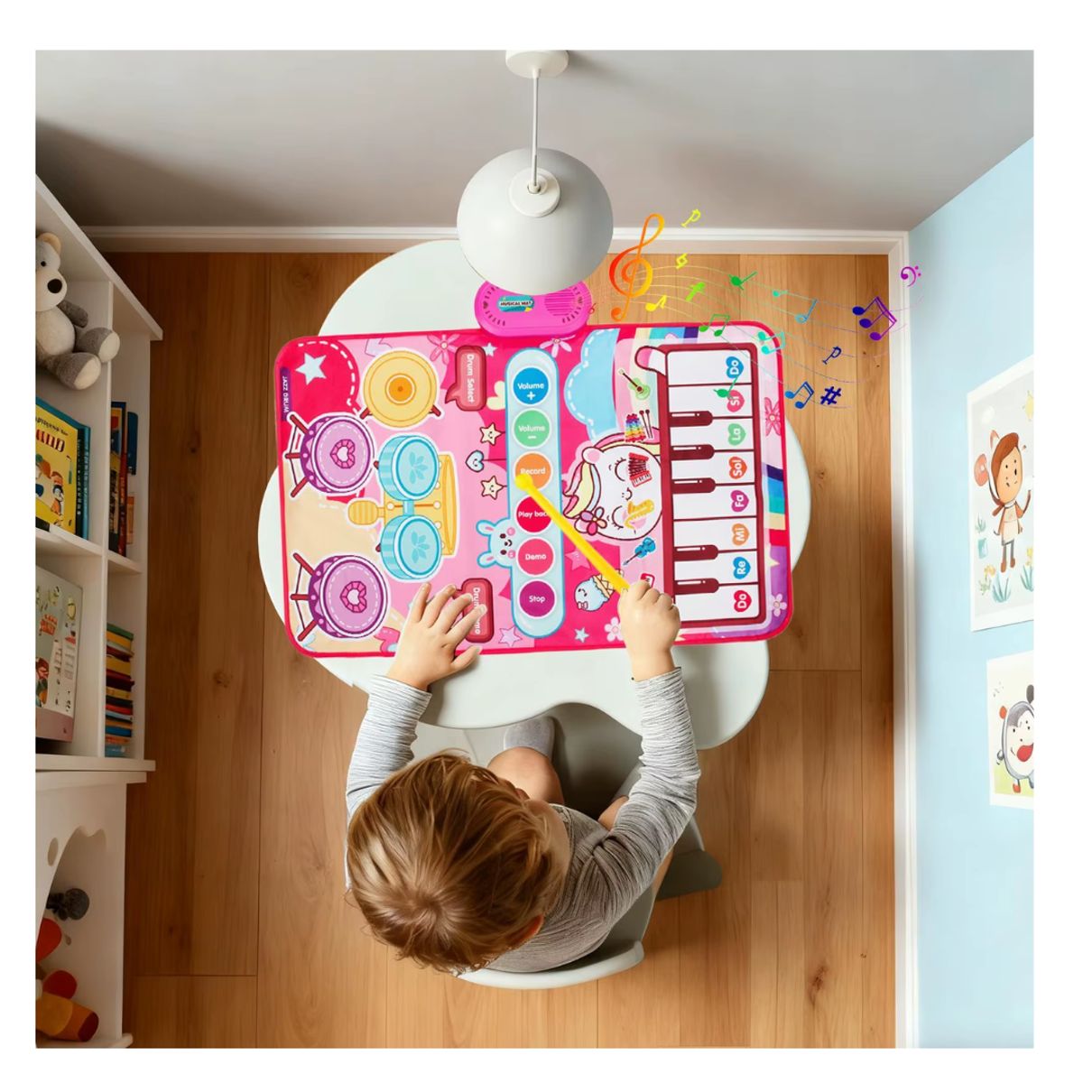 OEM - ALFOMBRA  DE JUEGO MUSICAL  DE JAZZ para niños y niñas