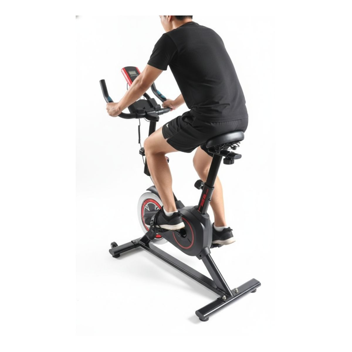 GENERICO - Bicicleta Estatica Giratoria Spinning Ejercicio Con Monitor 8kg