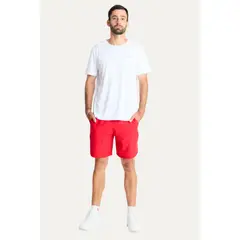 WILSON - Short Poliester Caballero Rojo