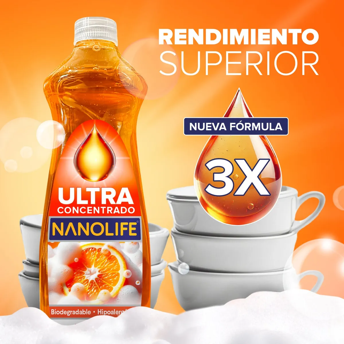 NANOLIFE - Lavalozas Ultraconcentrado 500 ml