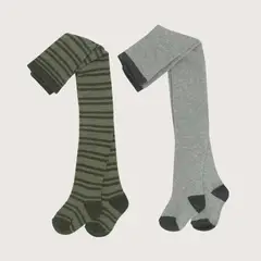 OPALINE - Pack De 2 Panties Grises