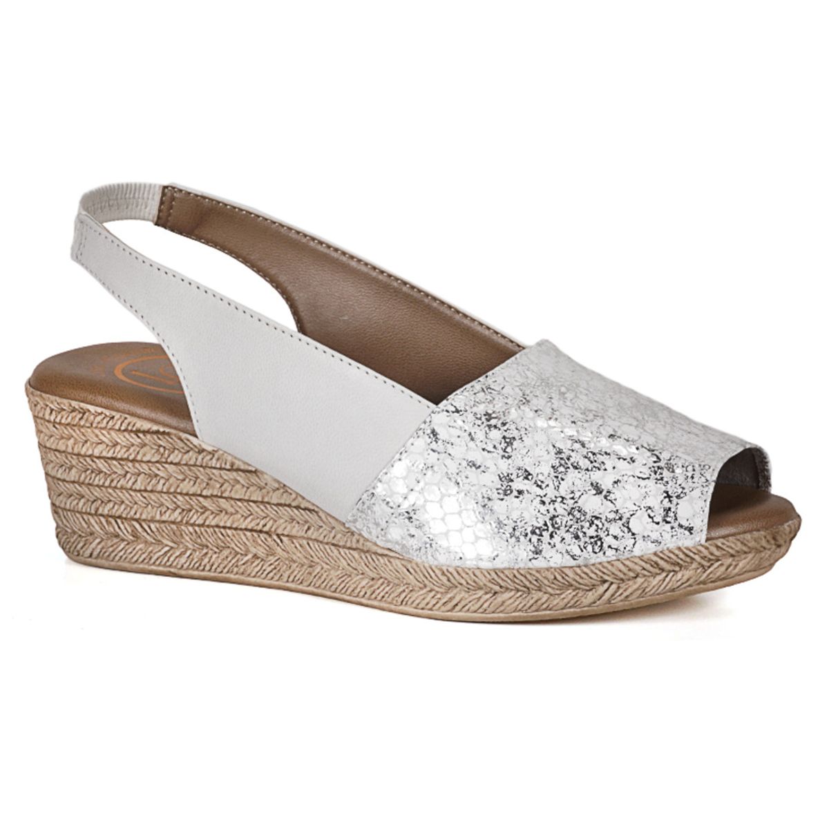 LOLA CANALES - Sandalia Cuero Susanne Blanco LOLA CANALES