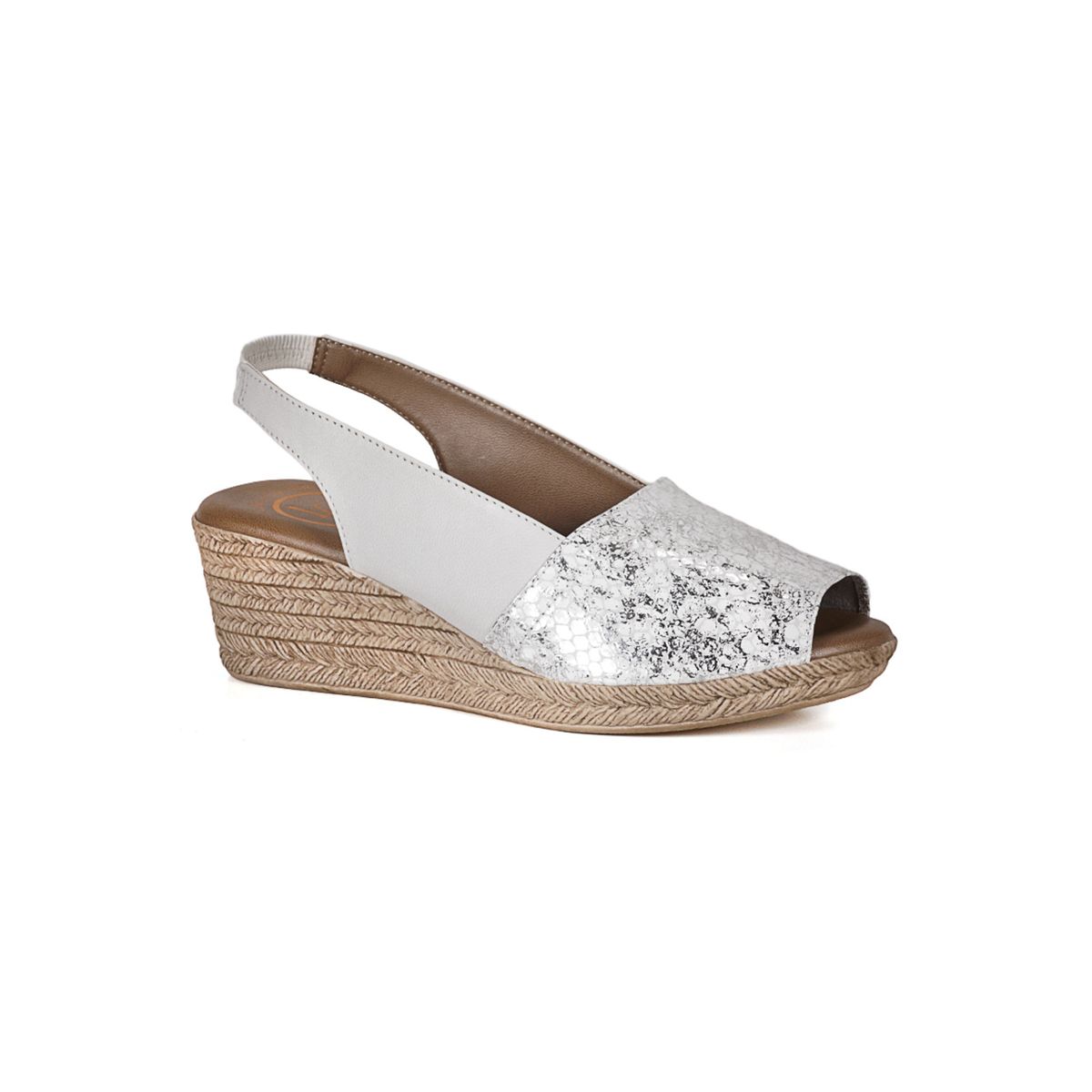 LOLA CANALES - Sandalia Cuero Susanne Blanco LOLA CANALES