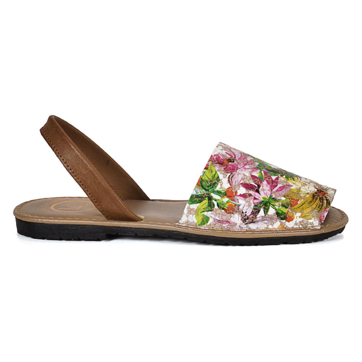 LOLA CANALES - Sandalia Cuero Jistice Multicolor LOLA CANALES