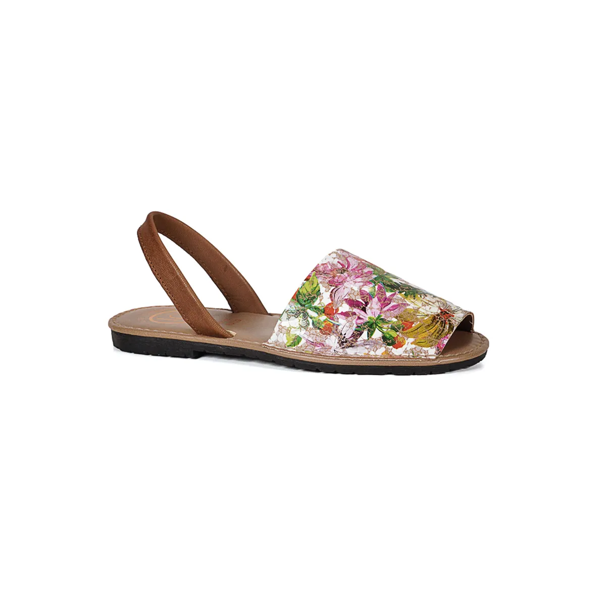 LOLA CANALES - Sandalia Cuero Jistice Multicolor LOLA CANALES