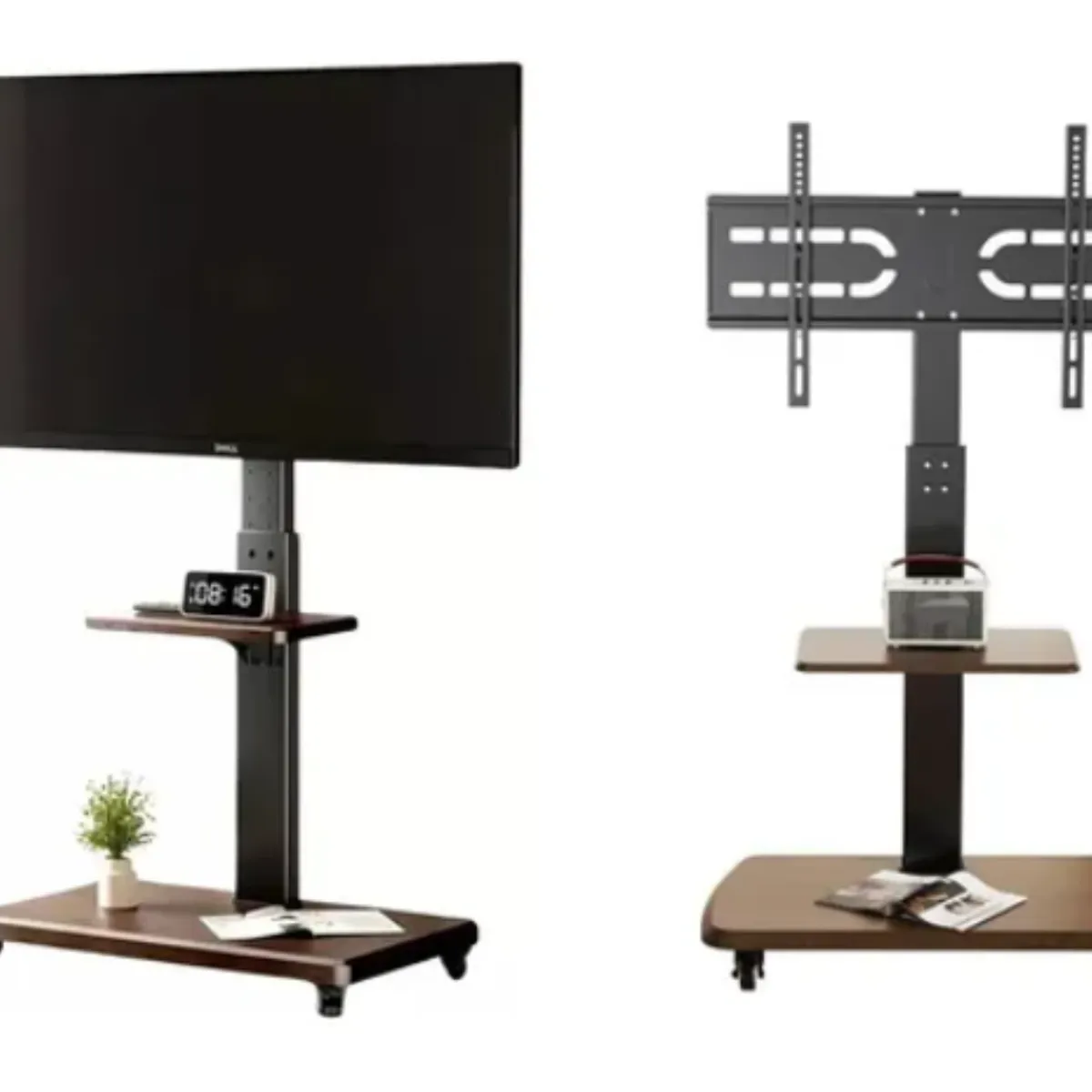 GENERICO - Soporte TV 32 a 70 Pulgadas 60Kg Soporte Pedestal Stand Premium Portátil Con Ruedas