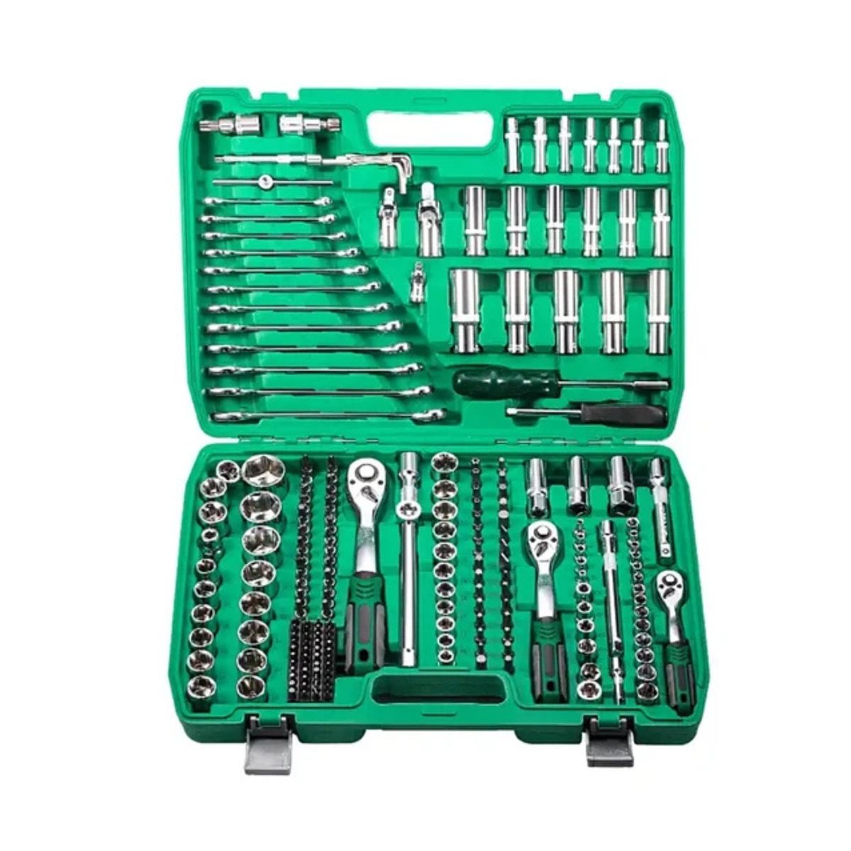 GENERICO - Caja De Herramientas Dados Y Llaves 216 Piezas Kit Completo