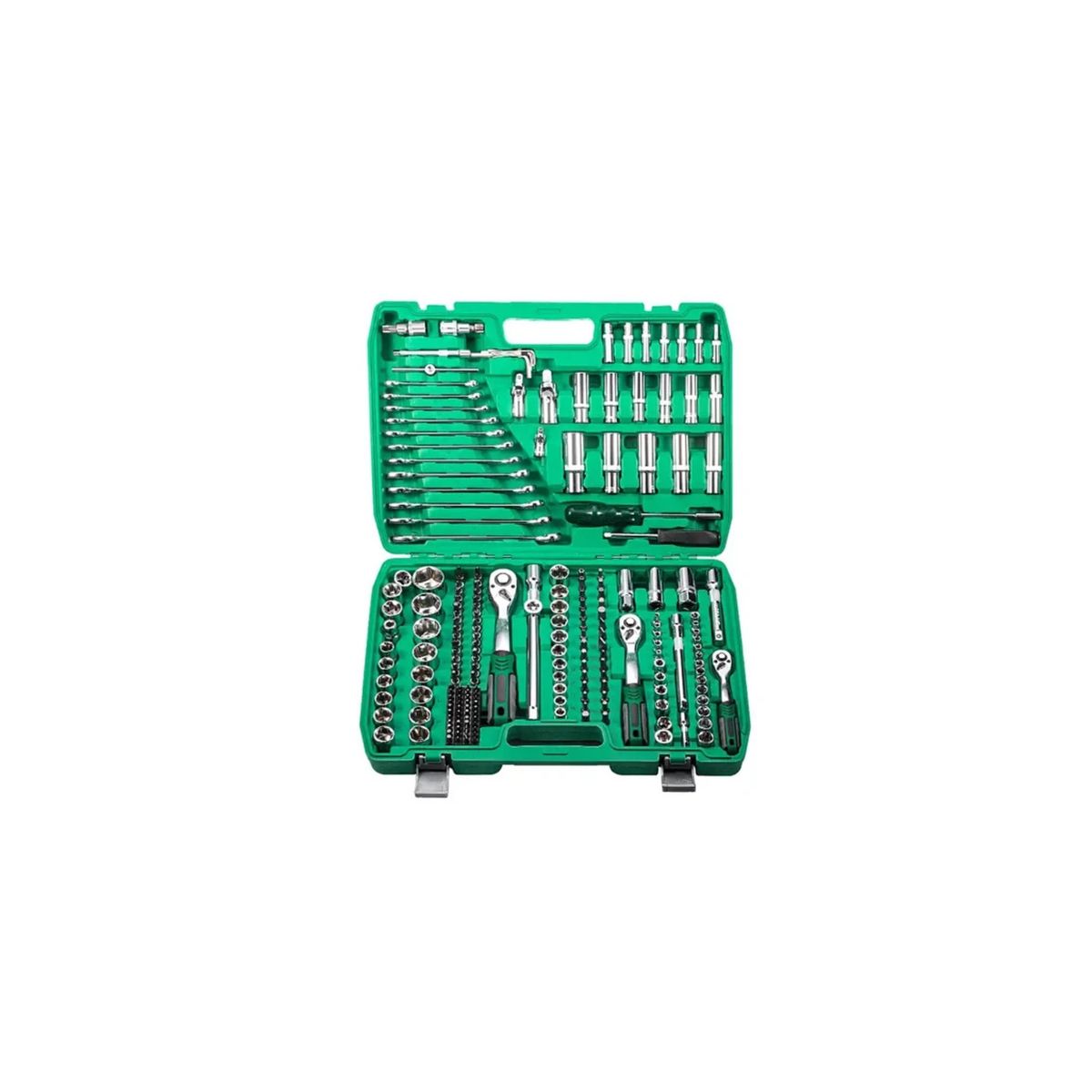 GENERICO - Caja De Herramientas Dados Y Llaves 216 Piezas Kit Completo