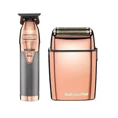 BABYLISS PRO - Kit Trimmer y Shaver Collection FX Rose Gold 2und