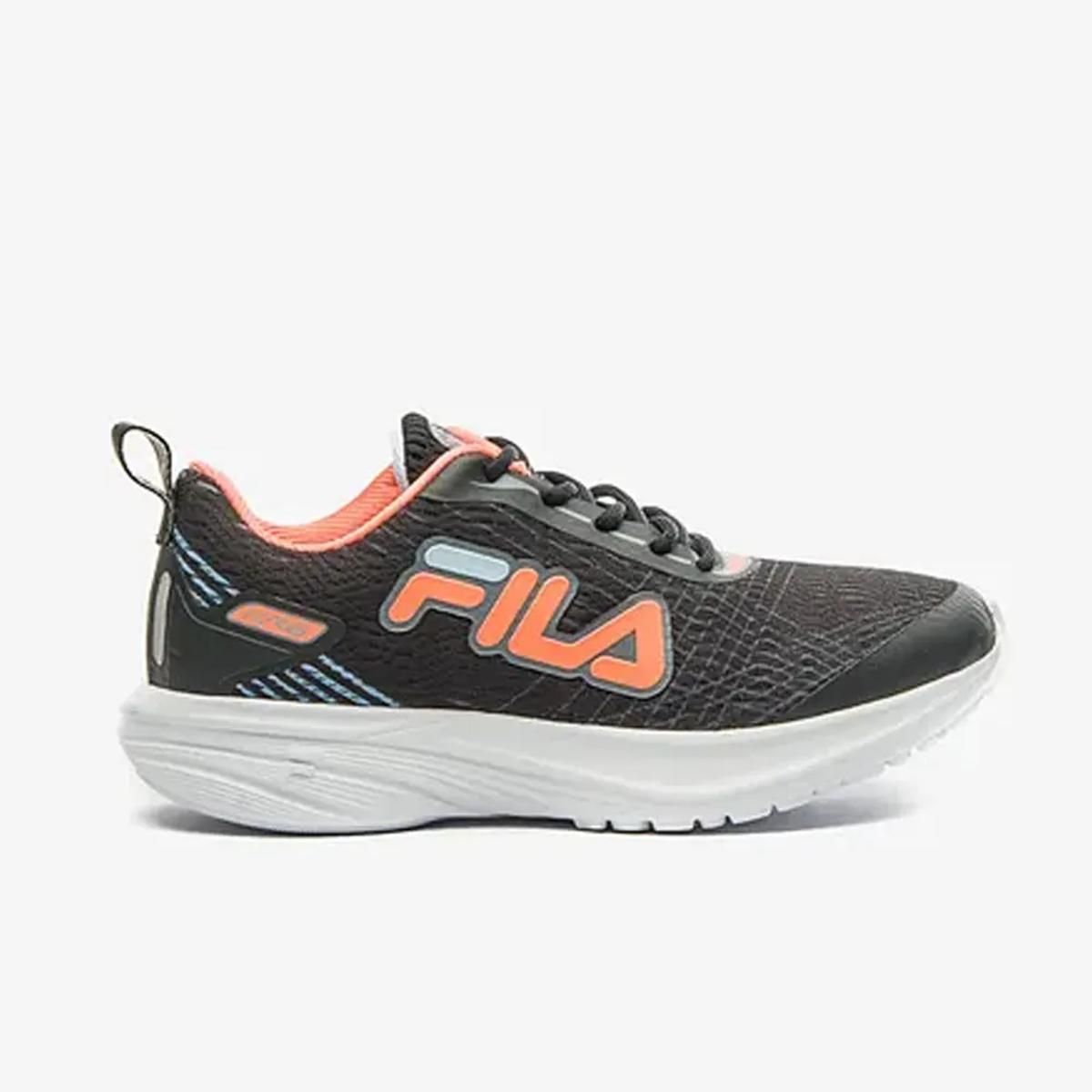 FILA - Zapatilla Fila Kr6 Niños Negro/Coral/Azul