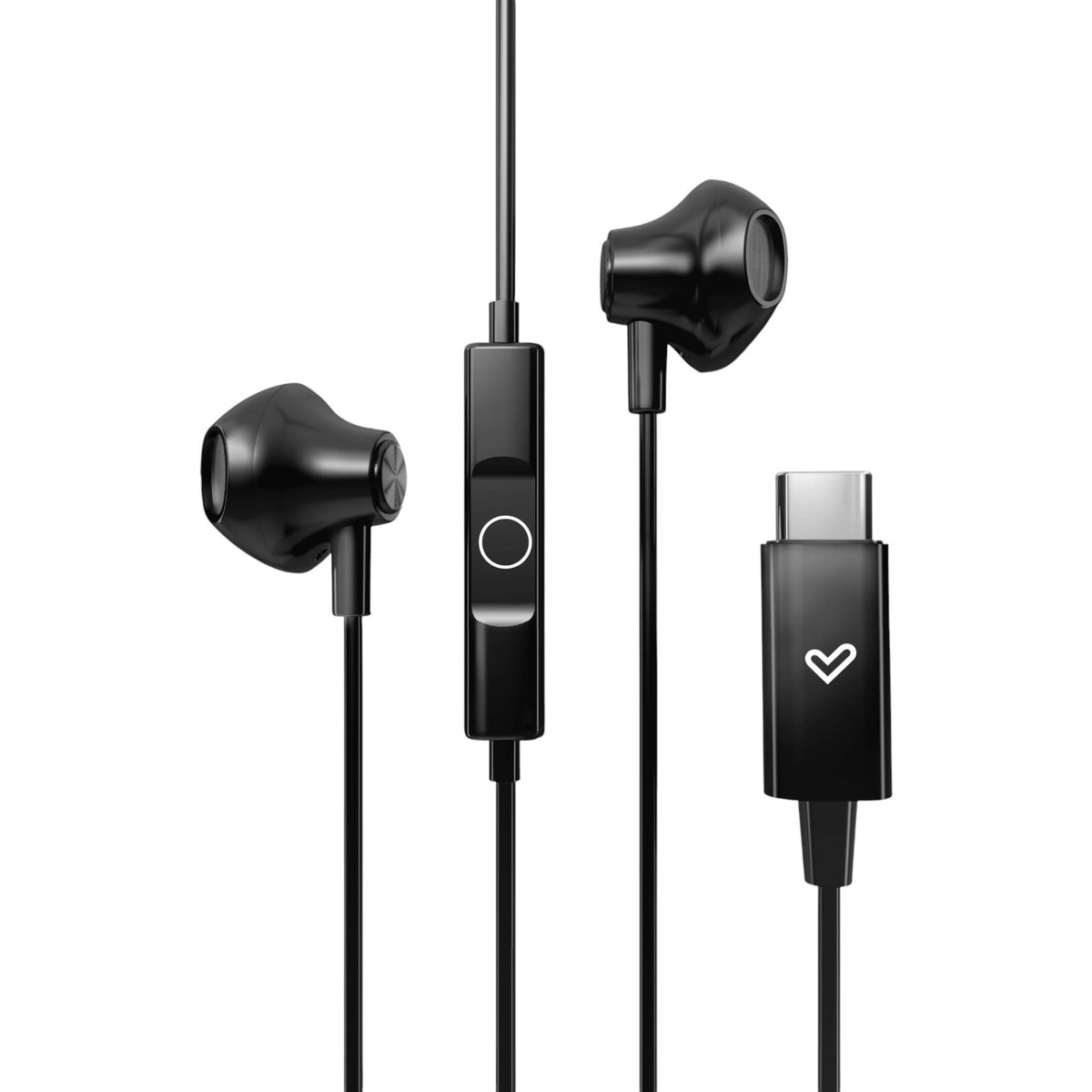 ENERGY SISTEM - Audifonos Energy Sistem USB-C EasyPods HD Black Edition