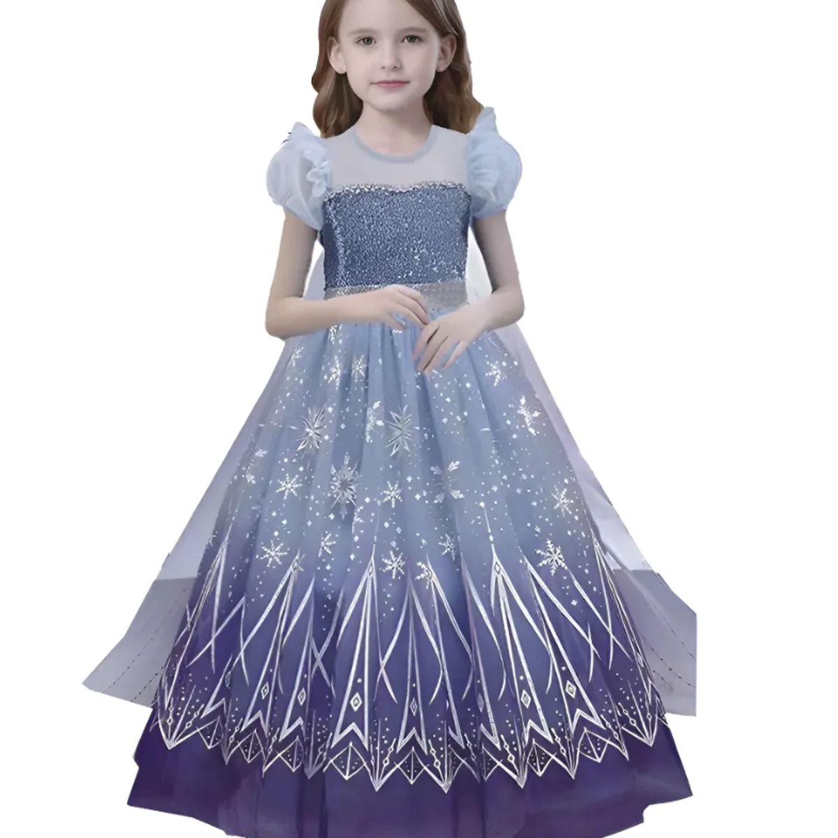 OKAY - Disfraz de Princesa Elsa Talla M