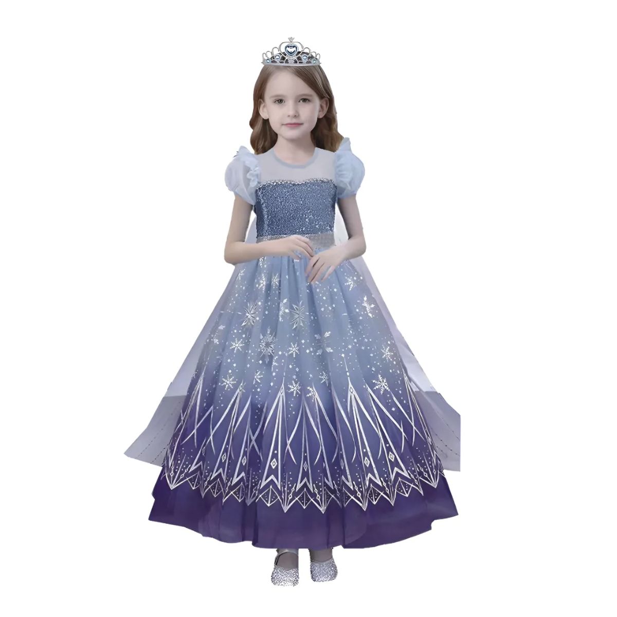 OKAY - Disfraz de Princesa Elsa Talla M
