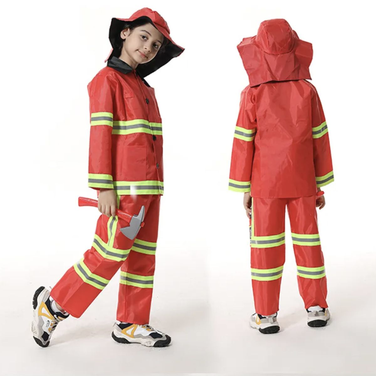 OKAY - Disfraz de Bombero Talla L