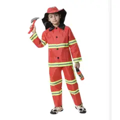 HD HOGAR SPA - Disfraz de Bombero Talla M