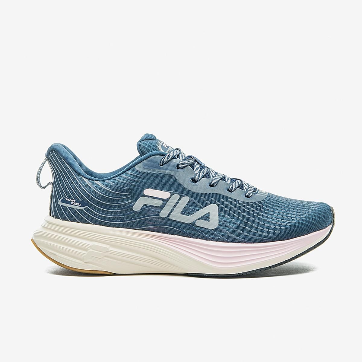 FILA - Zapatilla Fila Racer Curve 2 Mujer Azul