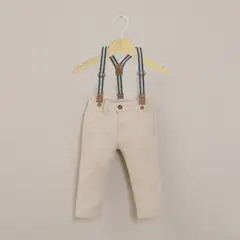OPALINE - Pantalon Infant Niño Beige