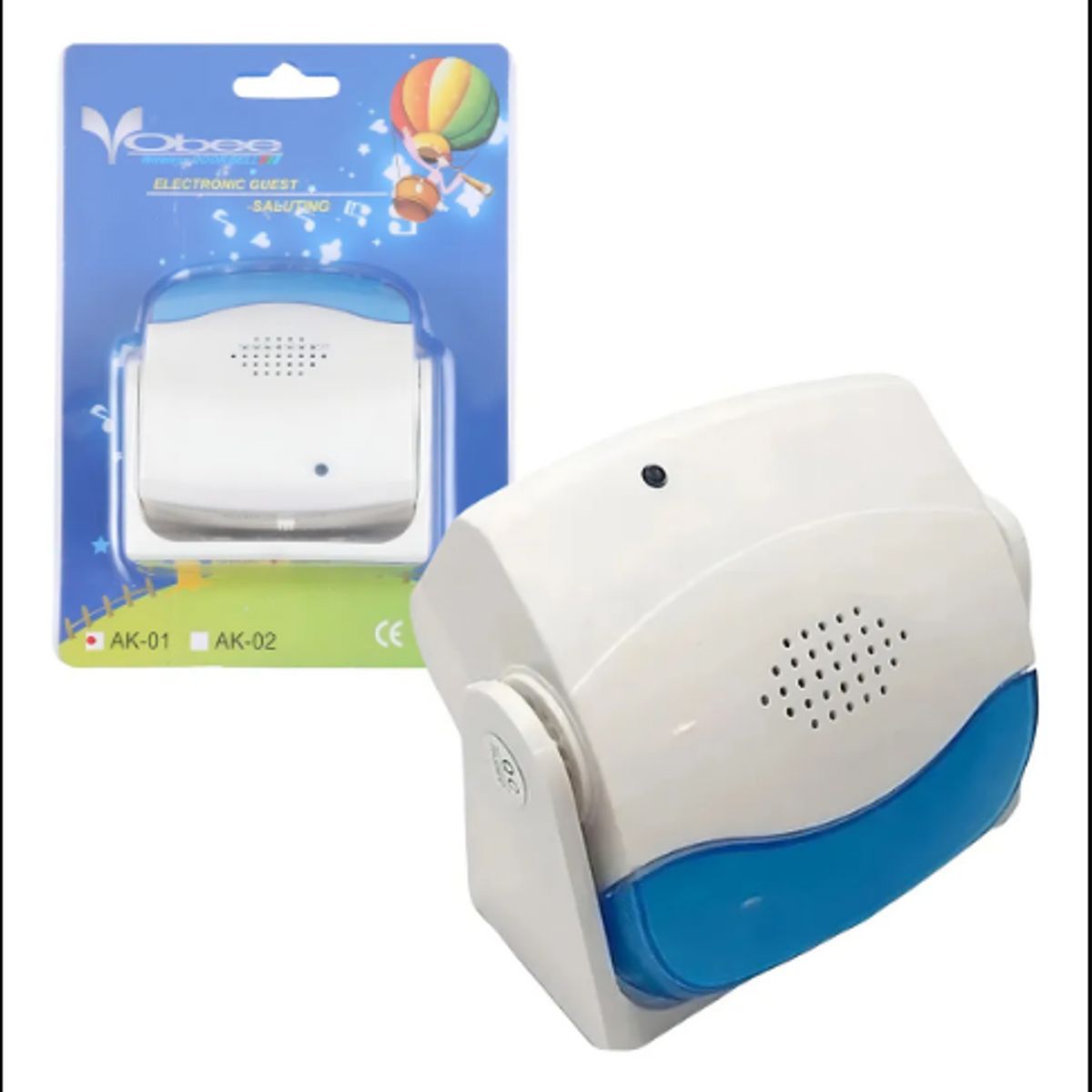 GENERICO - Timbre de alerta de entrada automática con sensor inalámbrico