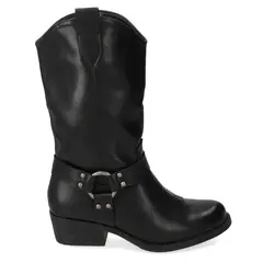 NEW WALK - Bota Taco Negro