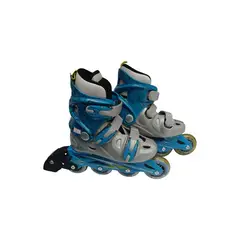 GENERICO - PATINES EN LINEA HOLY HD GRIS AZUL Nº 33