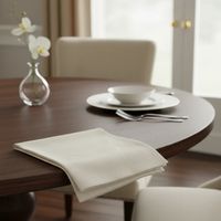 Pack de 4 servilletas de tela 45×45 cm Algodón crea color crudo Acron Studio