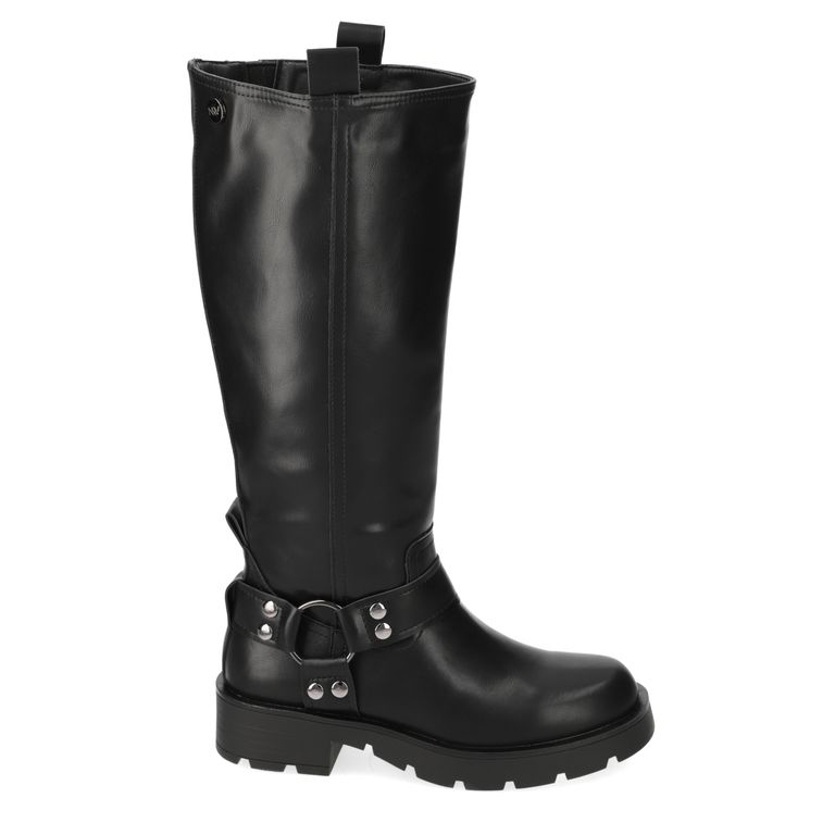 Bota Taco Ancho Negro