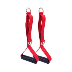 GENERICO - Manillas de Caucho Multi Ajustables Triceps Doble Anillo