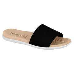 BEIRA RIO - Sandalia Plana Negro