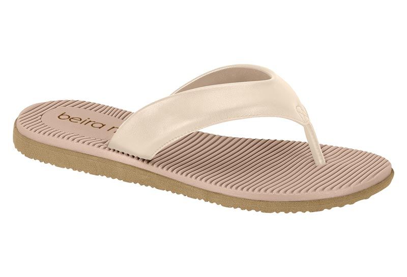 Sandalia Plana Beige